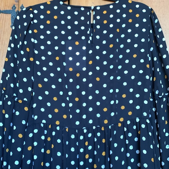 Etched Polka Dots Maxi Dress - Picture 8 of 13